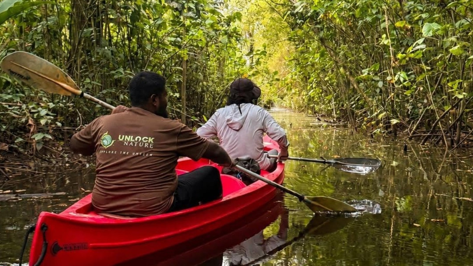 Een van de activiteiten van het Peperpot Nature Resort